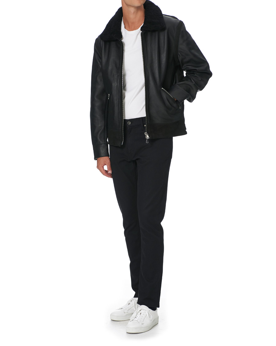 Herren | Jacken | J.Lindeberg | Sterling Shearling Jacket Black