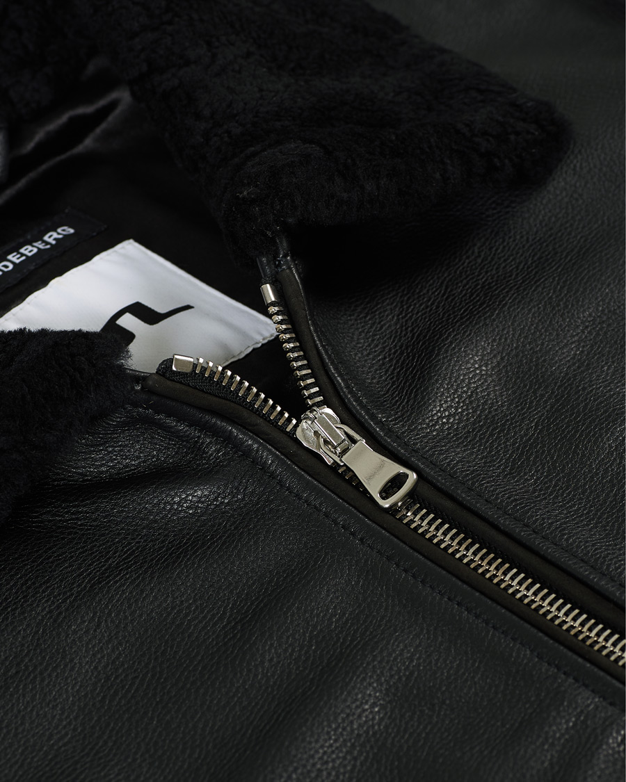 Herren | Jacken | J.Lindeberg | Sterling Shearling Jacket Black