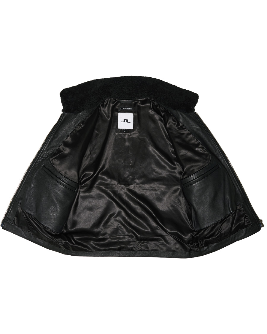 Herren | Jacken | J.Lindeberg | Sterling Shearling Jacket Black