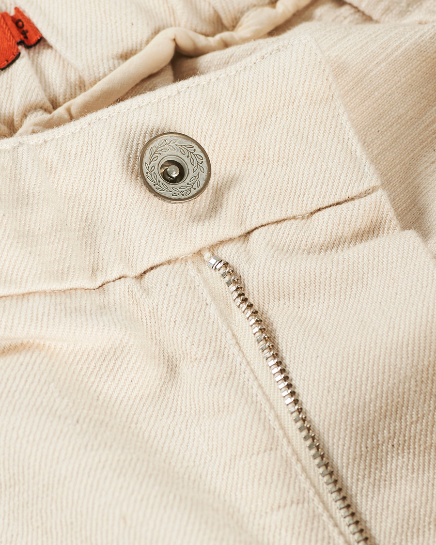 Herren | Hosen | Barena | Slim Fit Work Chinos Ecru