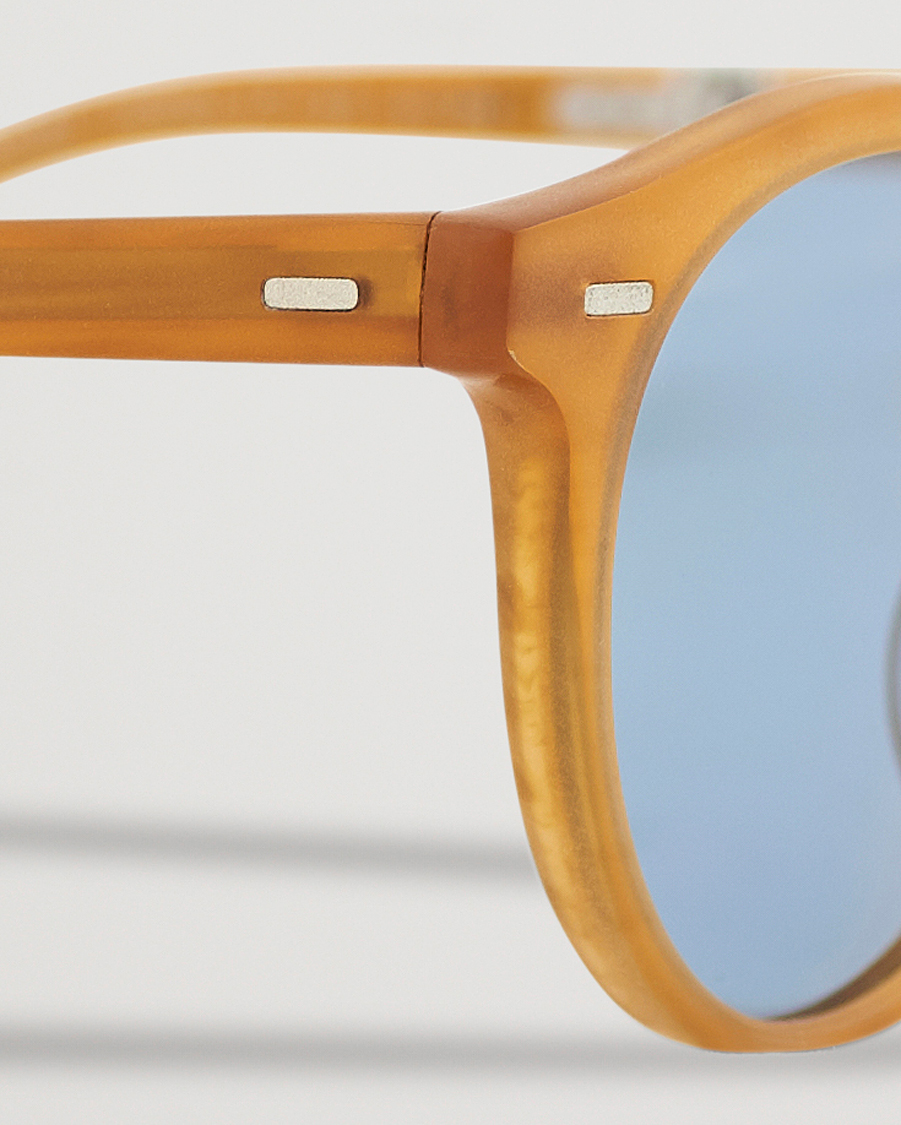 Herren | Oliver Peoples Gregory Peck 1962 Folding Sunglasses Matte Amber | Oliver Peoples | Gregory Peck 1962 Folding Sunglasses Matte Amber