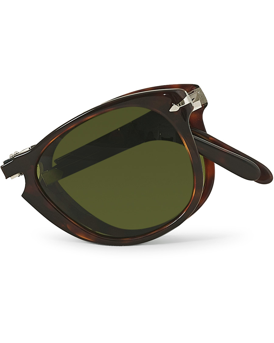 Herren | Persol 0OPO0714 Steve McQueen Sunglasses Havana/Polar Green | Persol | 0OPO0714 Steve McQueen Sunglasses Havana/Polar Green