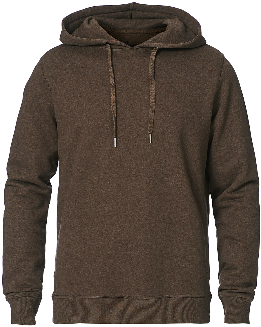 Herren | Pullover | Stenströms | Cotton College Hoodie Brown