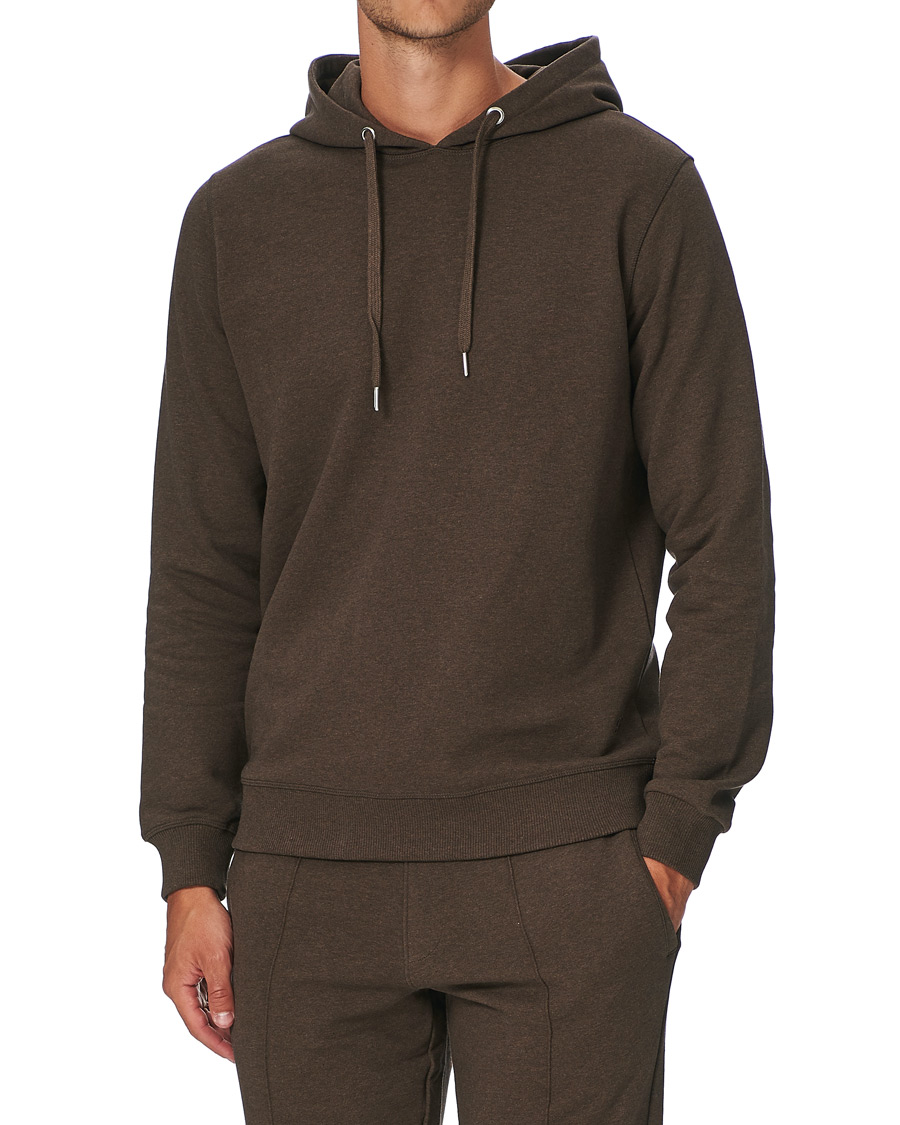 Herren | Pullover | Stenströms | Cotton College Hoodie Brown