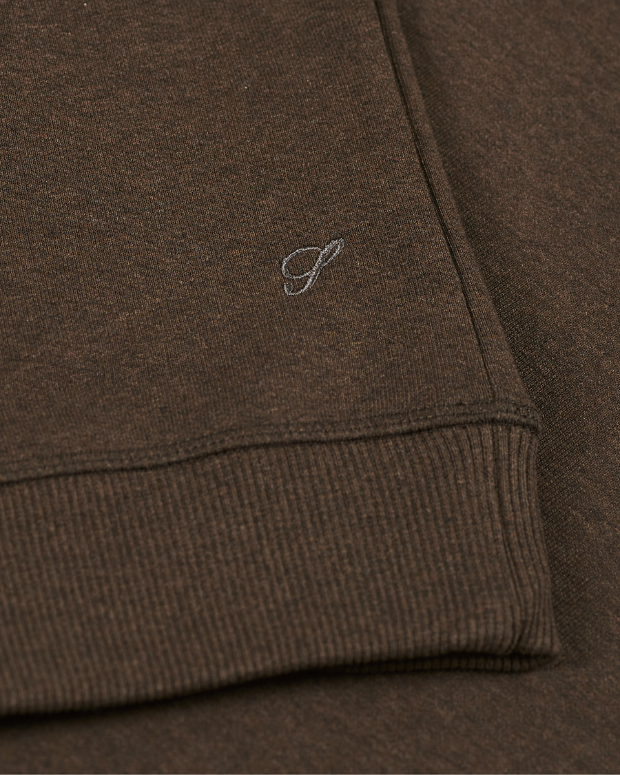 Herren | Pullover | Stenströms | Cotton College Hoodie Brown
