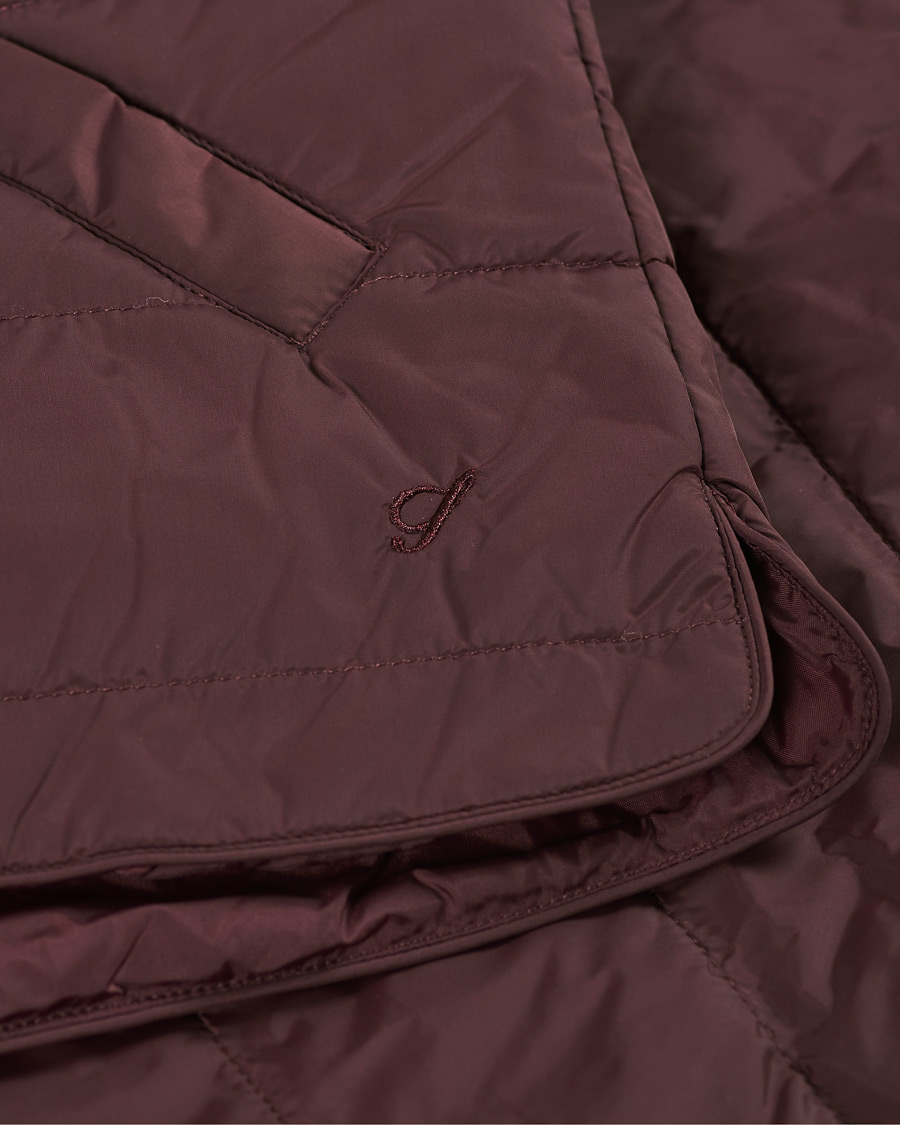 Herren | Jacken | Stenströms | Quilted Nylon Vest Burgundy