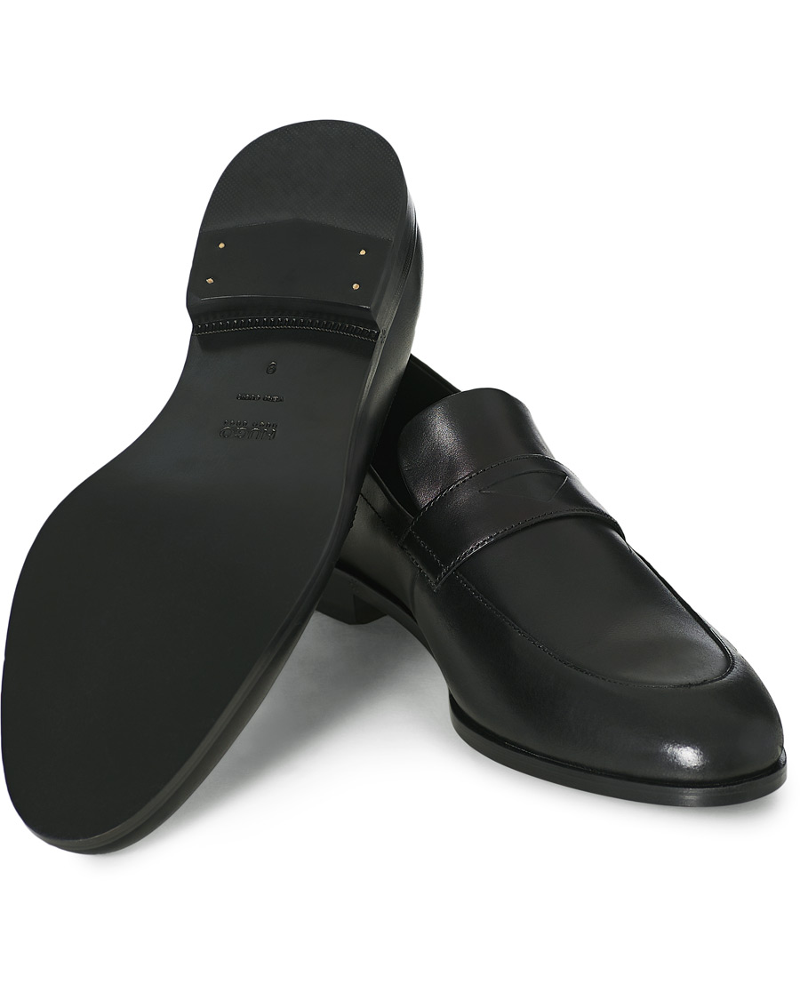 Herren | HUGO Ruston Leather Loafer Black | HUGO | Ruston Leather Loafer Black