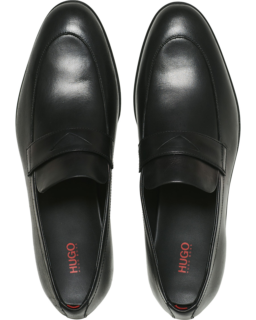 Herren | HUGO Ruston Leather Loafer Black | HUGO | Ruston Leather Loafer Black