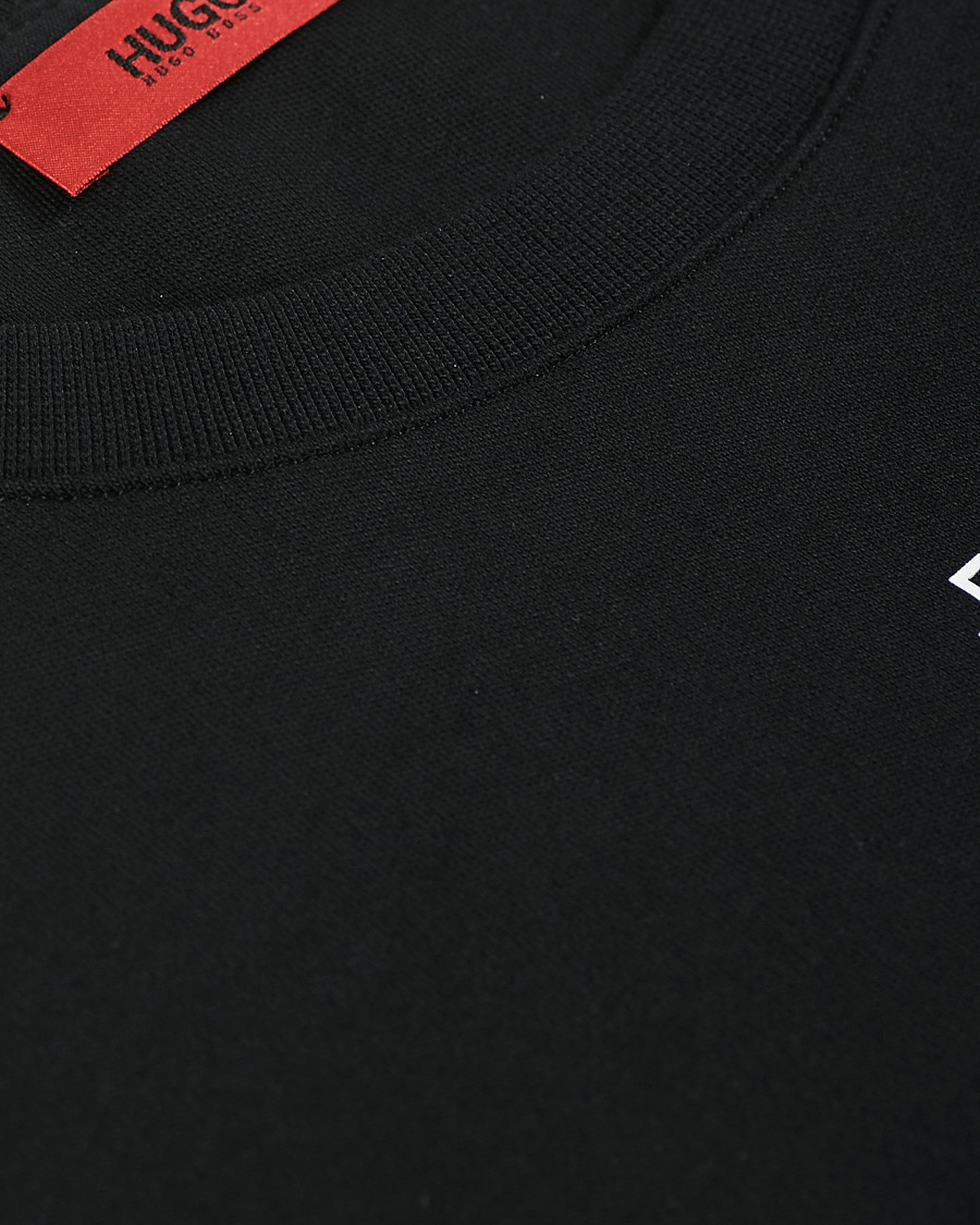 Herren | Pullover | HUGO | Doby Logo Sweatshirt Black