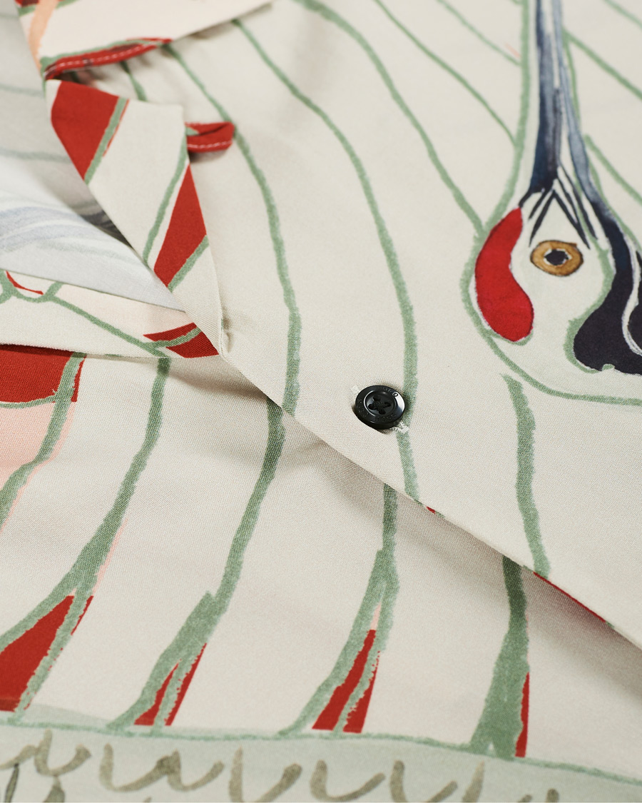 Herren | Hemden | HUGO | Efab Printed Camp Collar Short Sleeve Shirt Multi