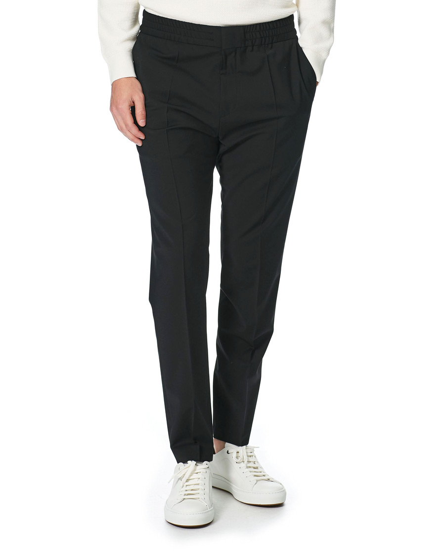 Herren | Hosen | HUGO | Howard Drawstring Trousers Black