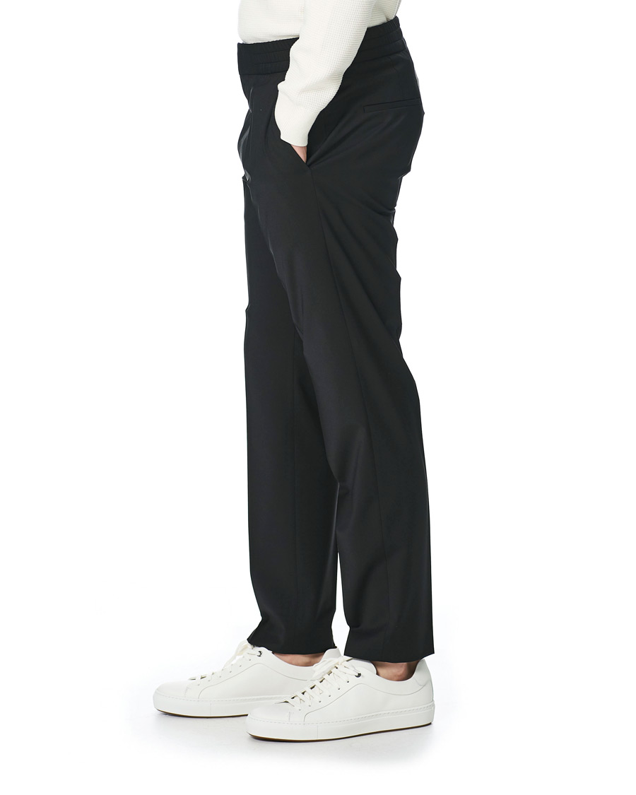 Herren | Hosen | HUGO | Howard Drawstring Trousers Black