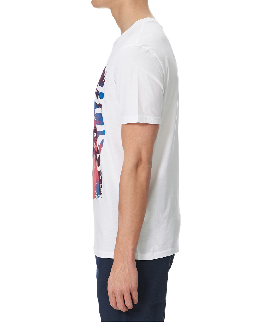 Herren | T-Shirts | BOSS ORANGE | BOSS Casual Photoprint Crew Neck Tee Natural