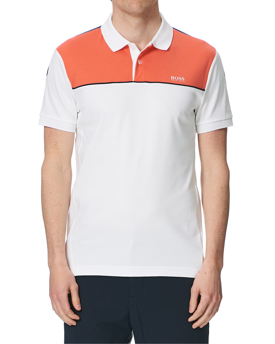 Herren | Poloshirts | BOSS GREEN | BOSS Athleisure Paule Polo White