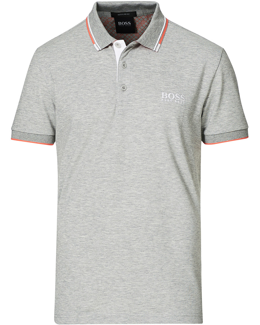 Herren | Poloshirts | BOSS GREEN | BOSS Athleisure Paddy Pro Polo Medium Grey