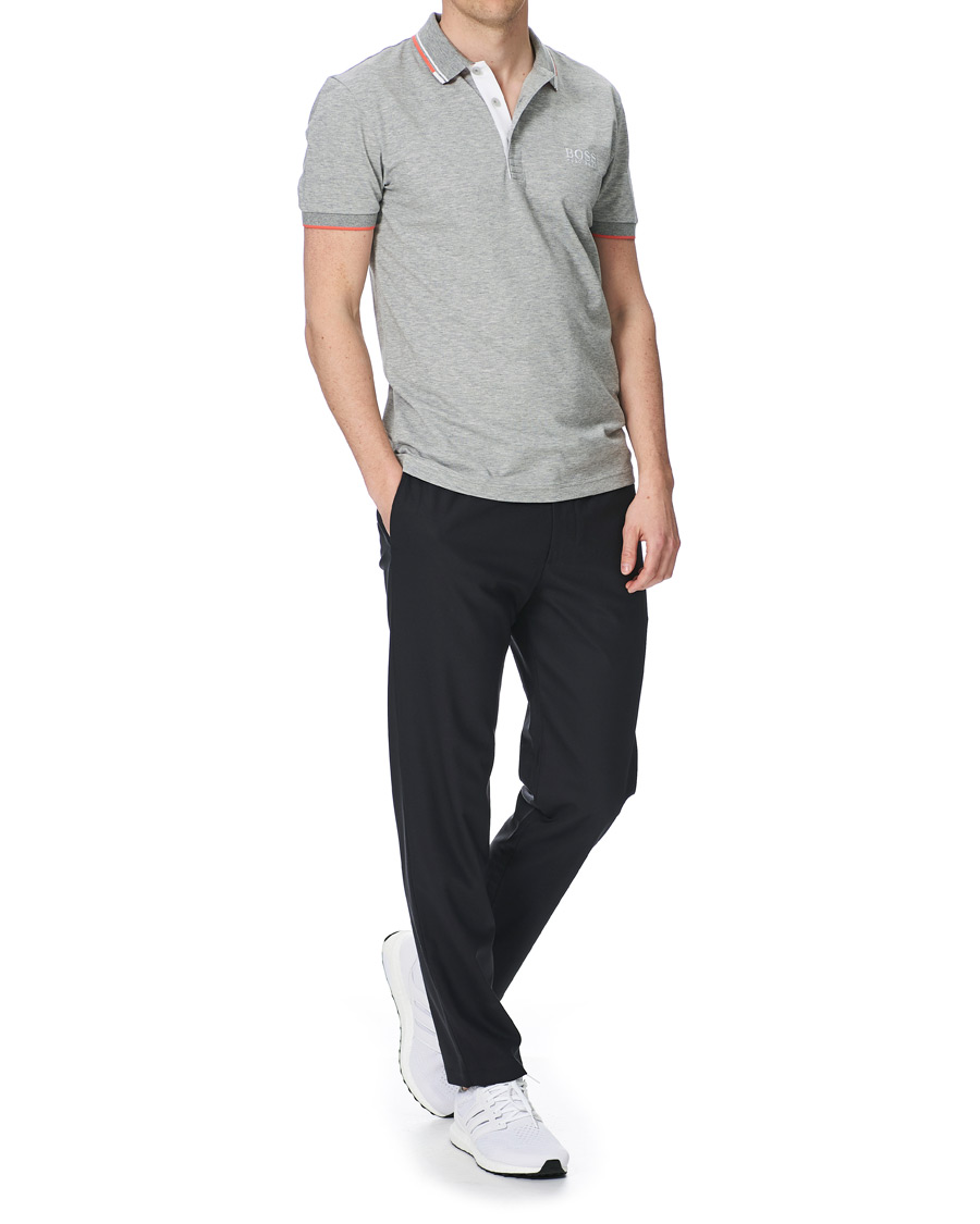 Herren | Poloshirts | BOSS GREEN | BOSS Athleisure Paddy Pro Polo Medium Grey