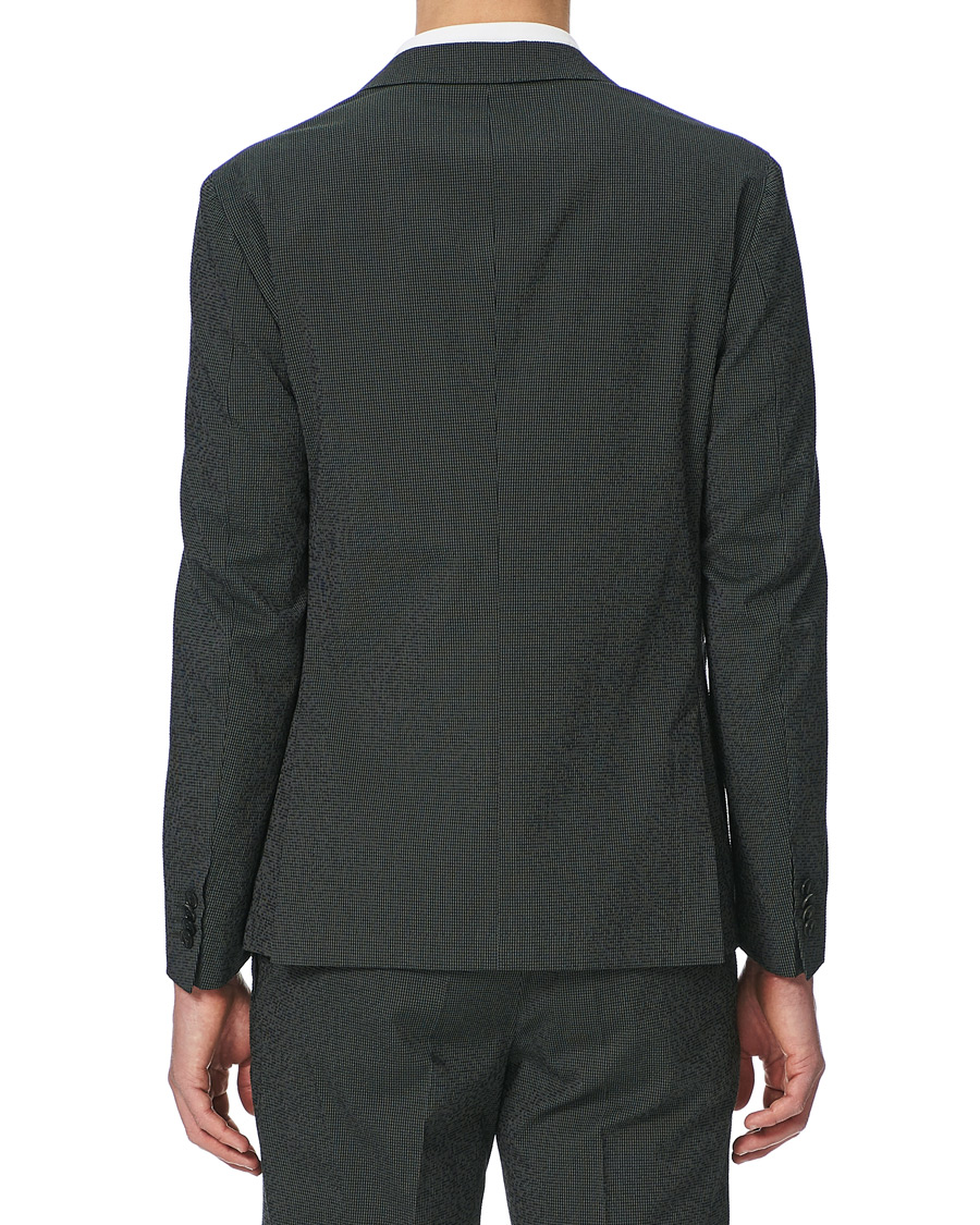 Herren | Sakkos | BOSS BLACK | BOSS Nolvay Seersucker Patch Pocket Blazer Dark Green