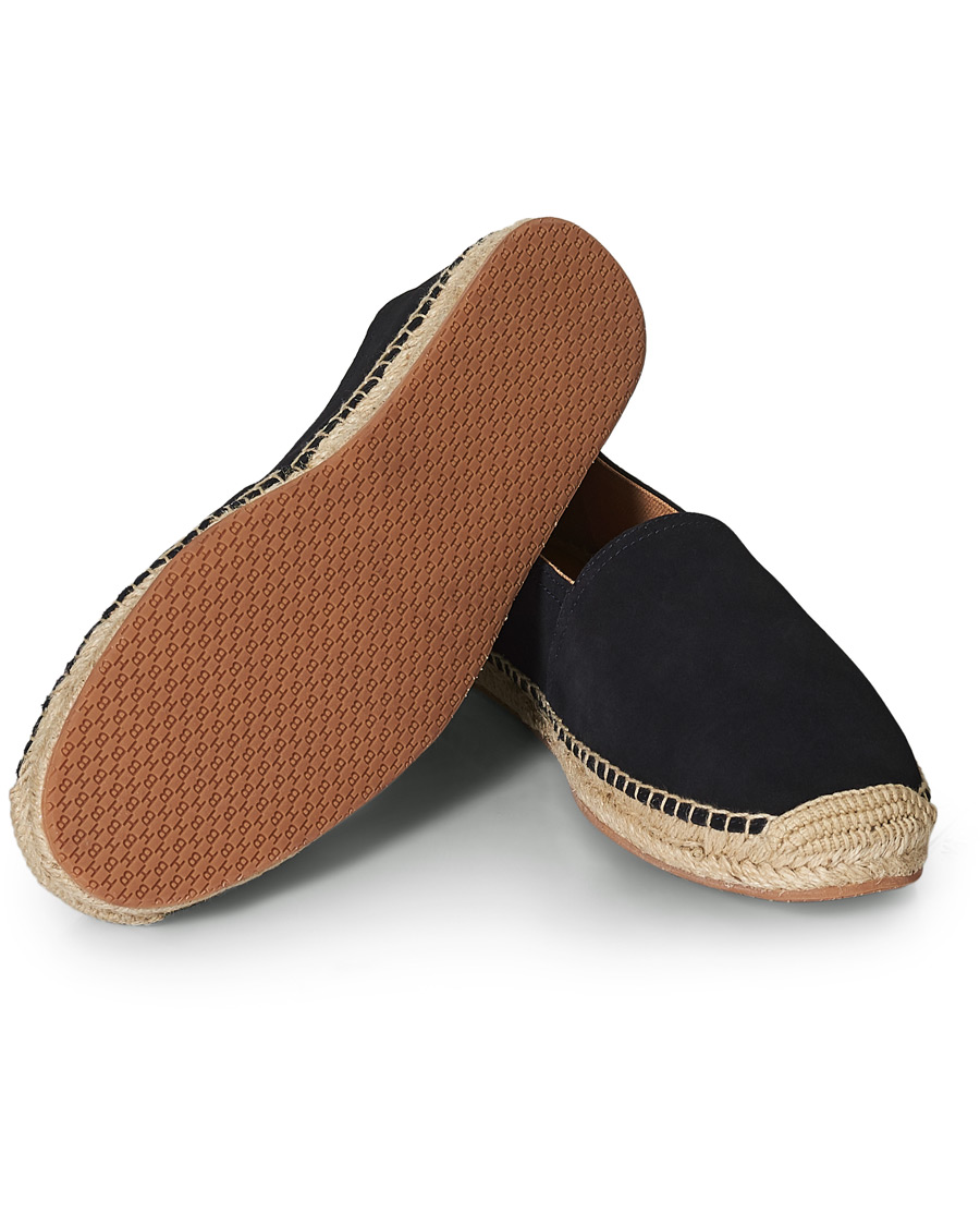 Herren | BOSS Madeira Suede Espadrilles Dark Blue | BOSS BLACK | BOSS Madeira Suede Espadrilles Dark Blue