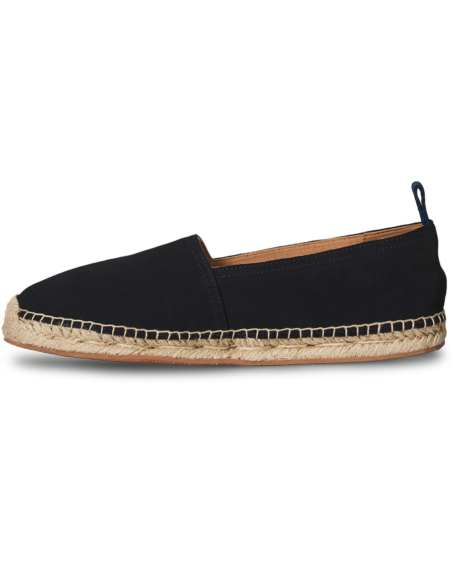 Herren | BOSS Madeira Suede Espadrilles Dark Blue | BOSS BLACK | BOSS Madeira Suede Espadrilles Dark Blue