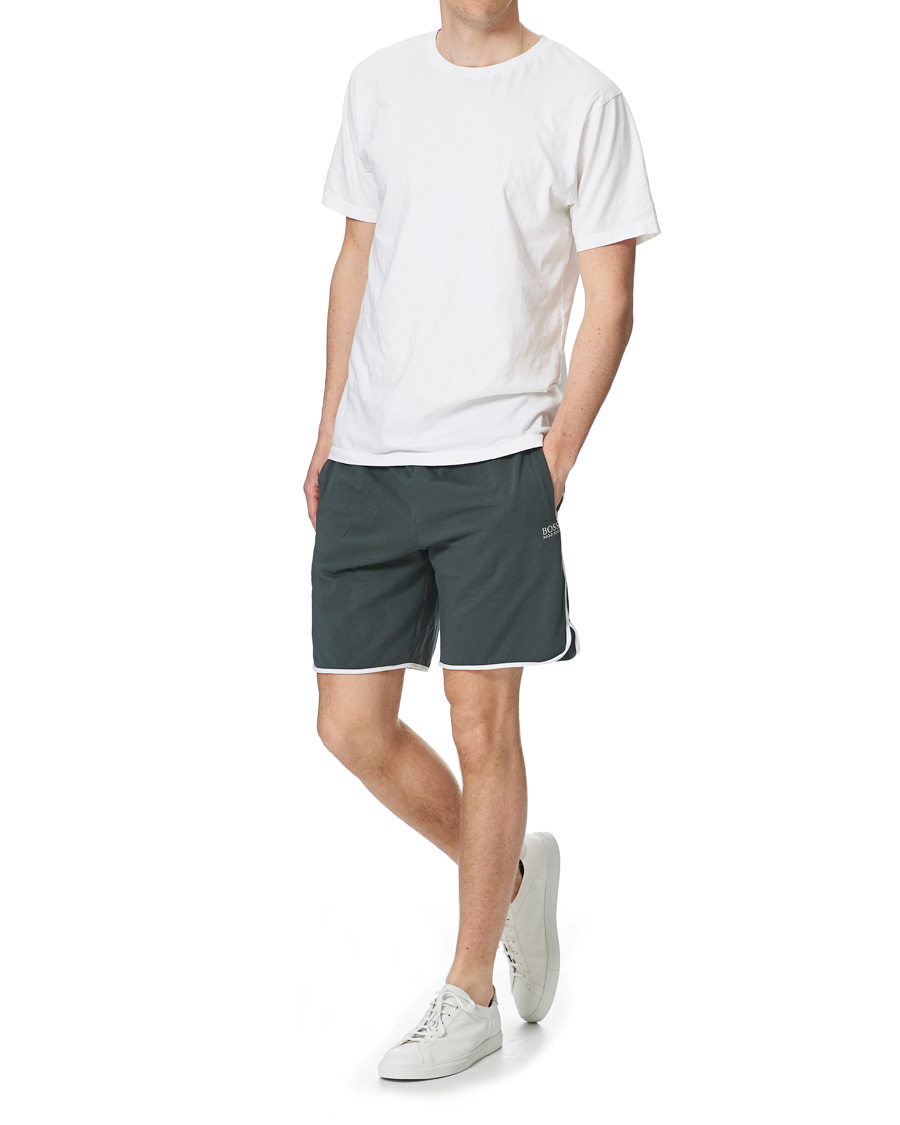 Herren | Shorts | BOSS BLACK | BOSS Mix&Match Sweatshorts Dark Green