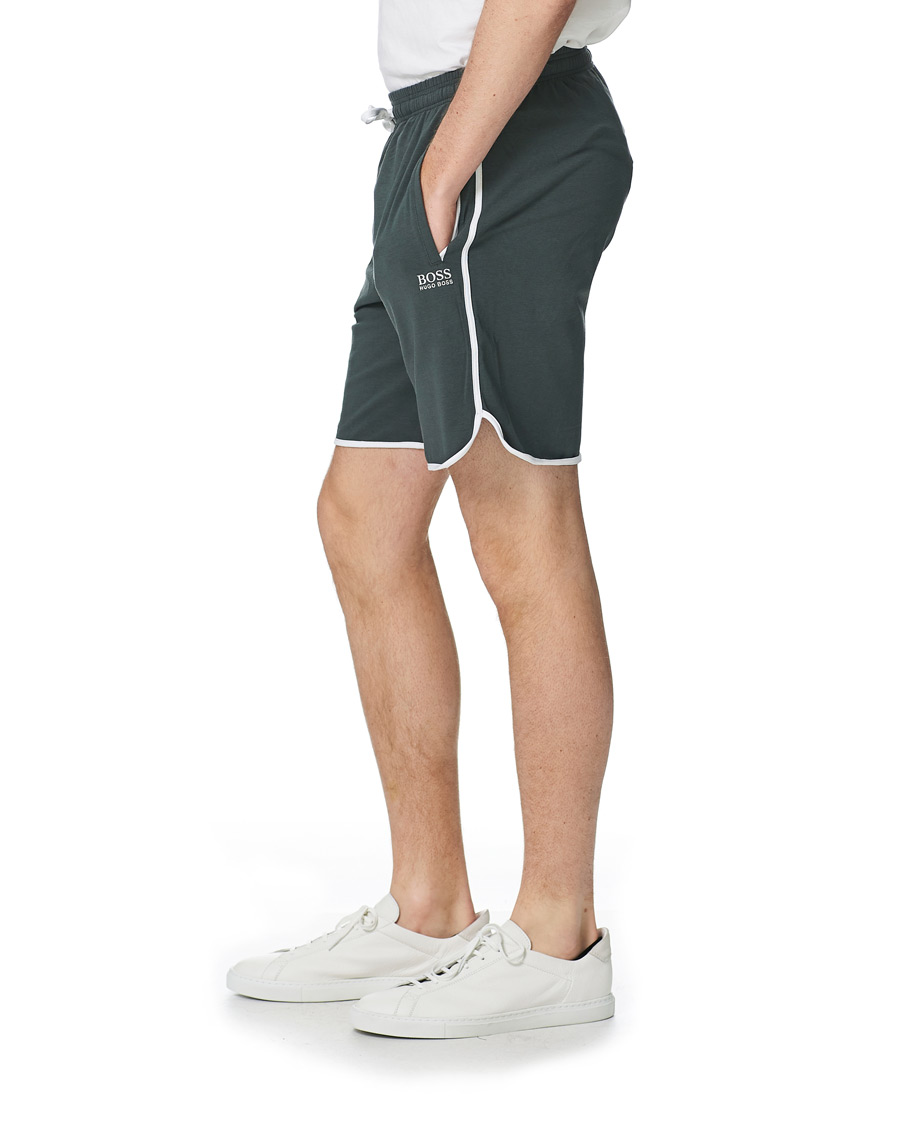 Herren | Shorts | BOSS BLACK | BOSS Mix&Match Sweatshorts Dark Green
