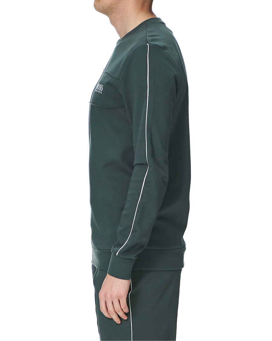 Herren | Pullover | BOSS BLACK | BOSS Tracksuit Sweatshirt Dark Green
