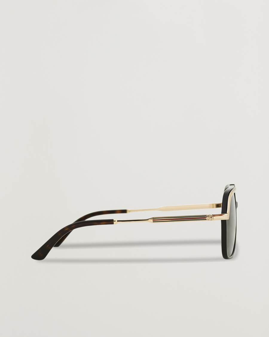 Herren | Sonnenbrillen | Gucci | GG0200S Sunglasses Black/Gold