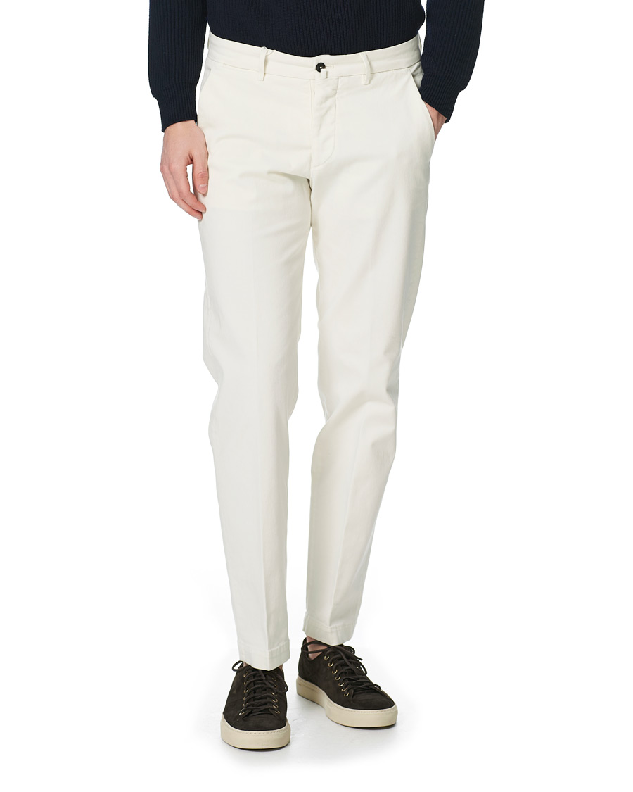 Herren | Hosen | Briglia 1949 | Soho Easy Fit Cotton Trousers Cream