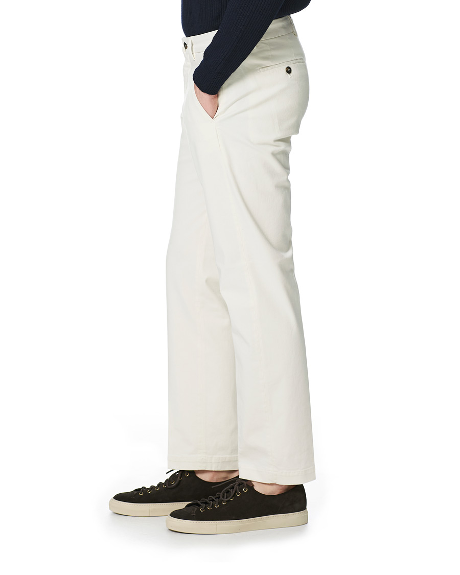 Herren | Hosen | Briglia 1949 | Soho Easy Fit Cotton Trousers Cream