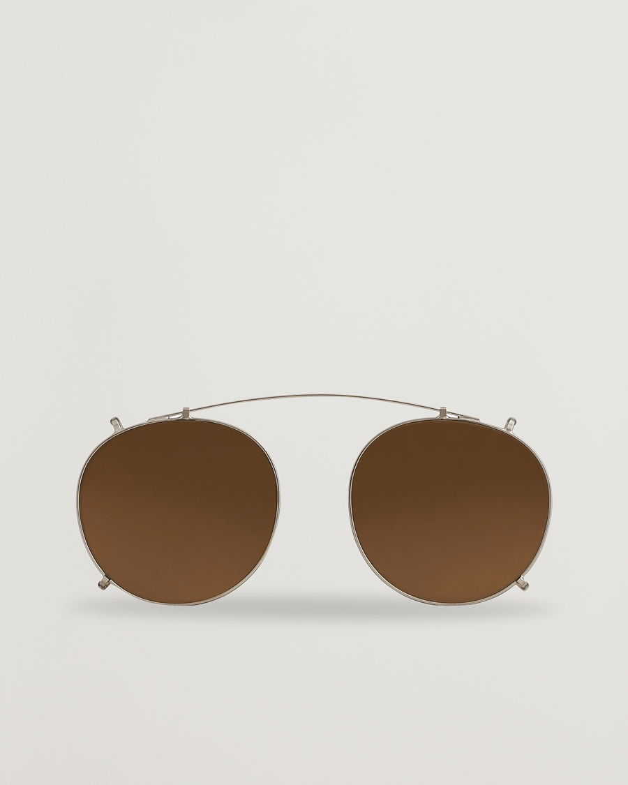 Herren | Sonnenbrillen | TBD Eyewear | Clip-ons Silver/Tobacco