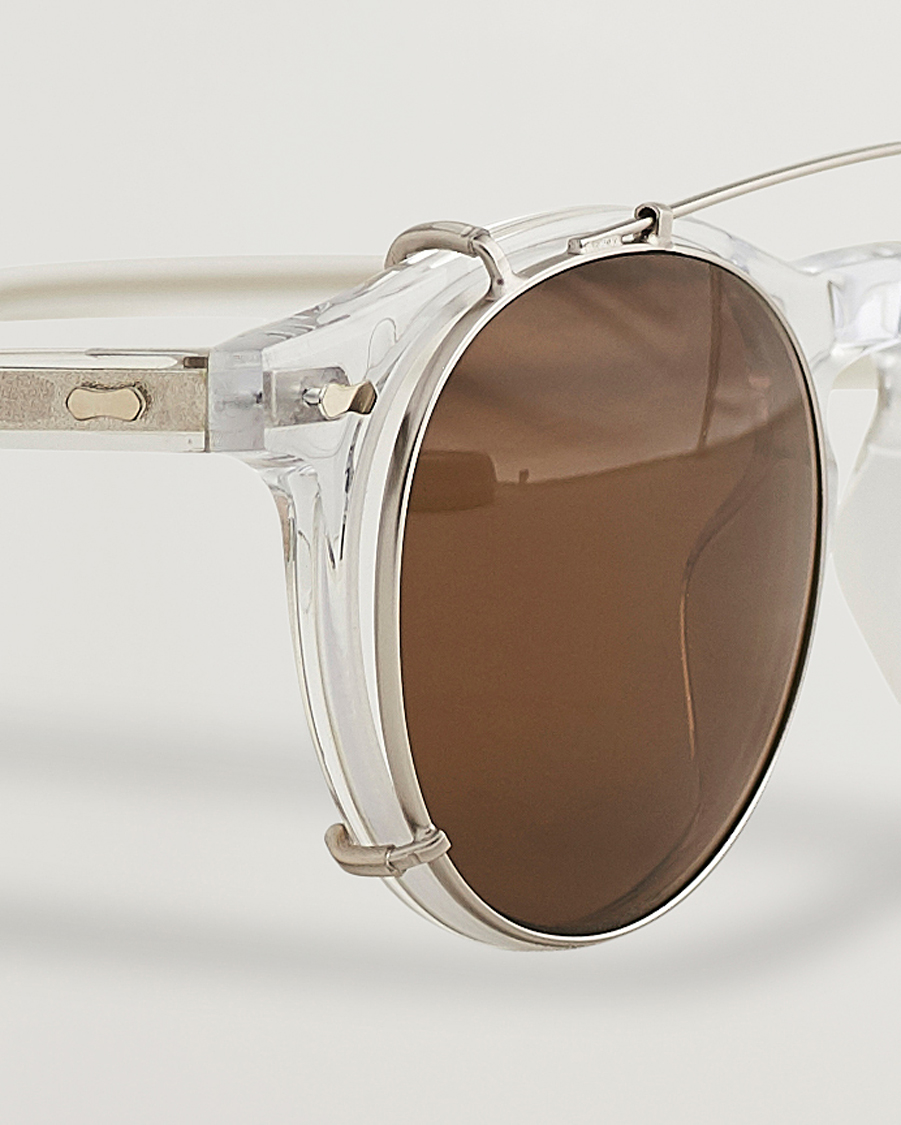 Herren | Sonnenbrillen | TBD Eyewear | Clip-ons Silver/Tobacco