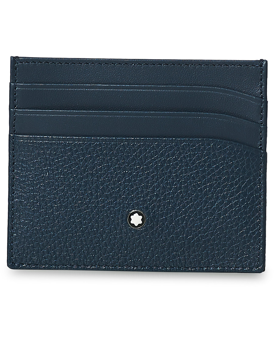 Herren | Montblanc Meisterstück Soft Grain Pocket 6cc Blue | Montblanc | Meisterstück Soft Grain Pocket 6cc Blue