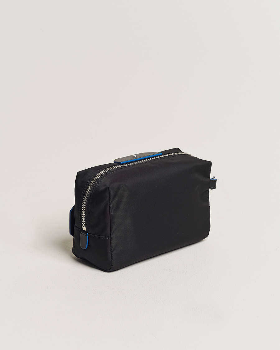 Herren |  | Montblanc | Blue Spirit Case Medium Wash Bag Black/Blue