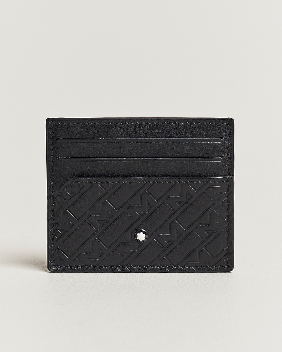 Herren | Alte Produktbilder | Montblanc | M Gram Card Holder 6cc Black Leather