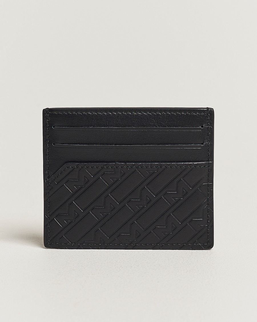 Herren | Geldbörsen | Montblanc | M Gram Card Holder 6cc Black Leather