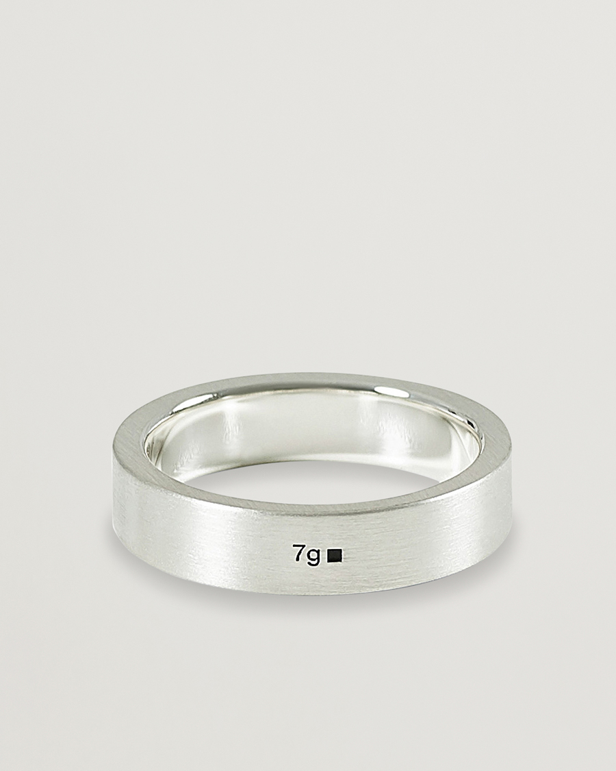 Herren | Schmuck | LE GRAMME | Ribbon Brushed Ring Sterling Silver 7g