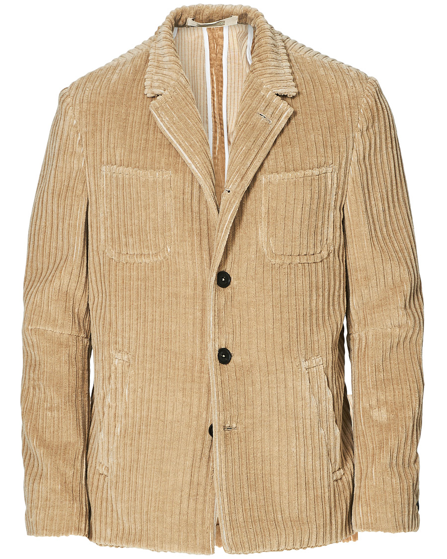 Herren | Sakkos | Massimo Alba | Corduroy Jacket Honey