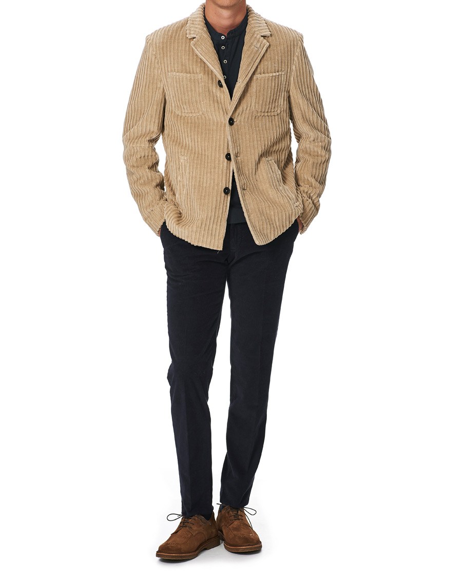 Herren | Sakkos | Massimo Alba | Corduroy Jacket Honey