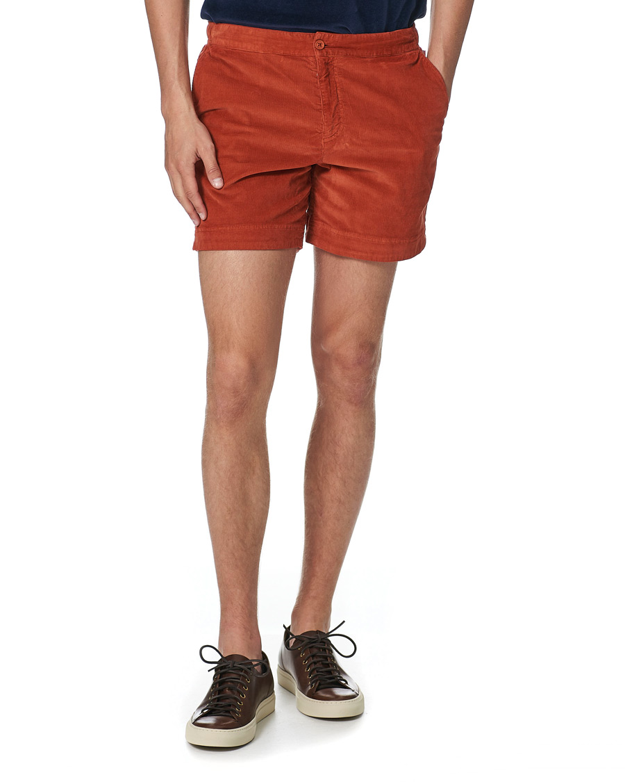 Herren | Shorts | Orlebar Brown | Bulldog Corduroy Drawstring Shorts Vintage Rose