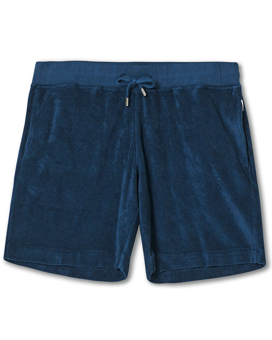 Herren | Shorts | Orlebar Brown | Afador Garment Dye Toweling Shorts Navy