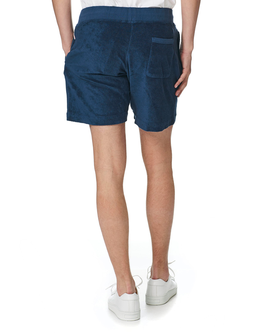 Herren | Shorts | Orlebar Brown | Afador Garment Dye Toweling Shorts Navy