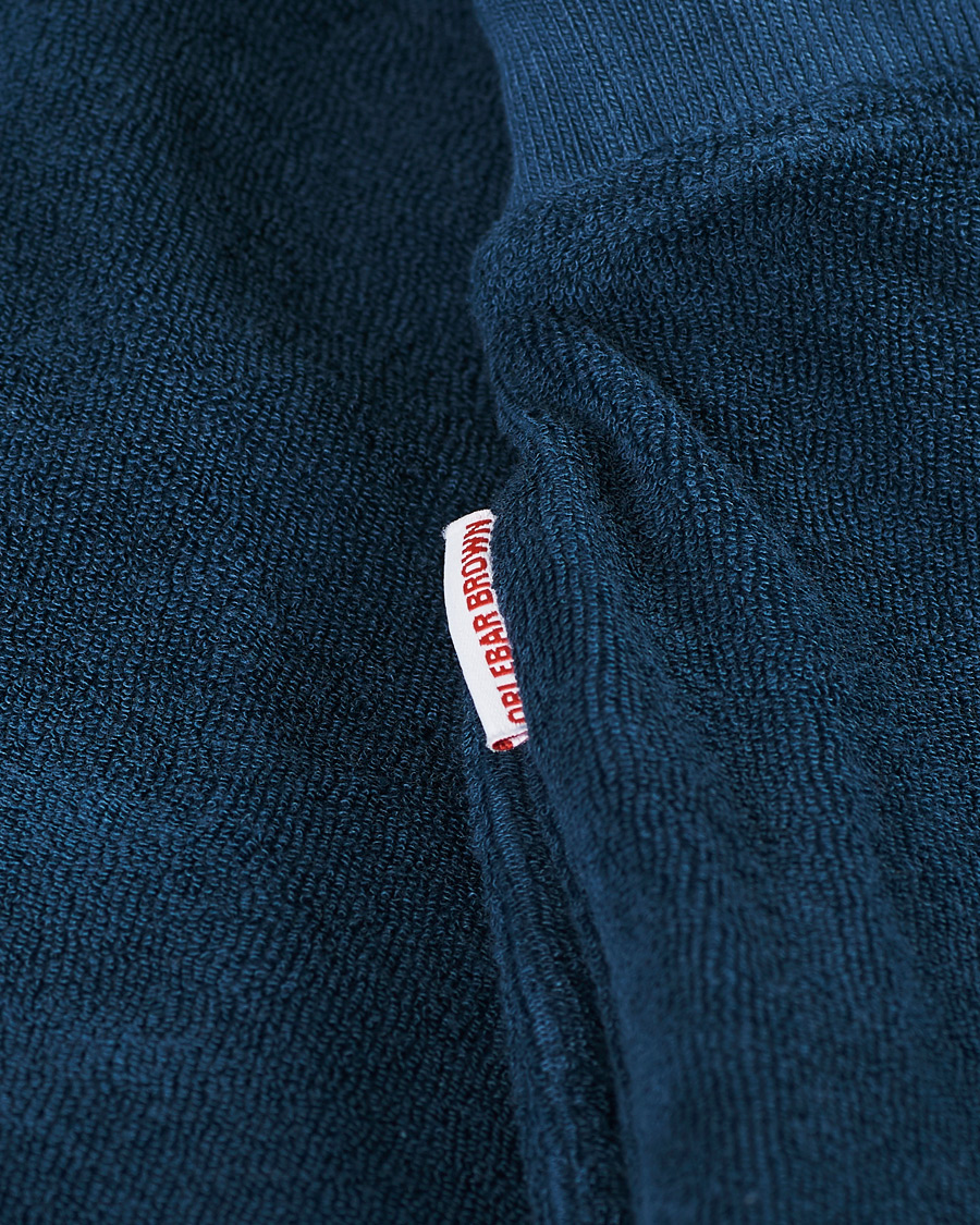 Herren | Shorts | Orlebar Brown | Afador Garment Dye Toweling Shorts Navy