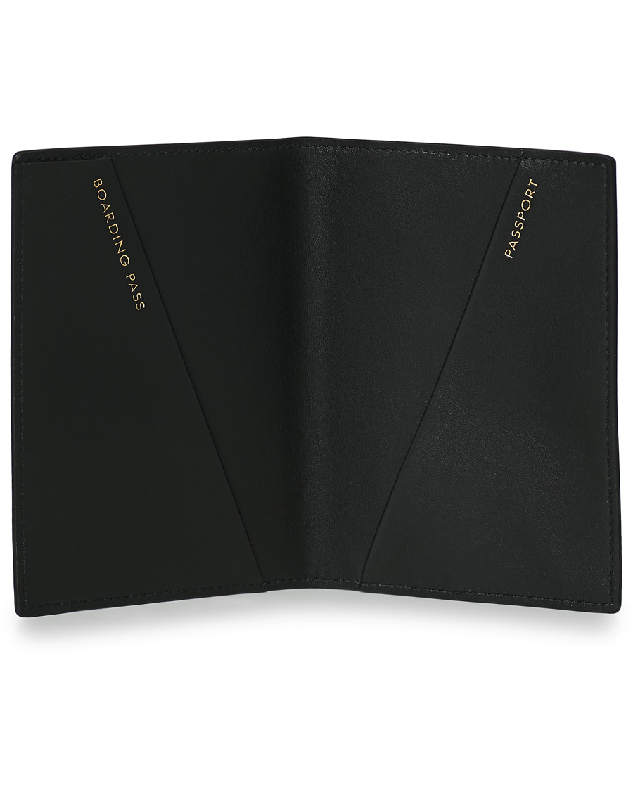 Herren | Smythson Panama Passport Cover Black | Smythson | Panama Passport Cover Black