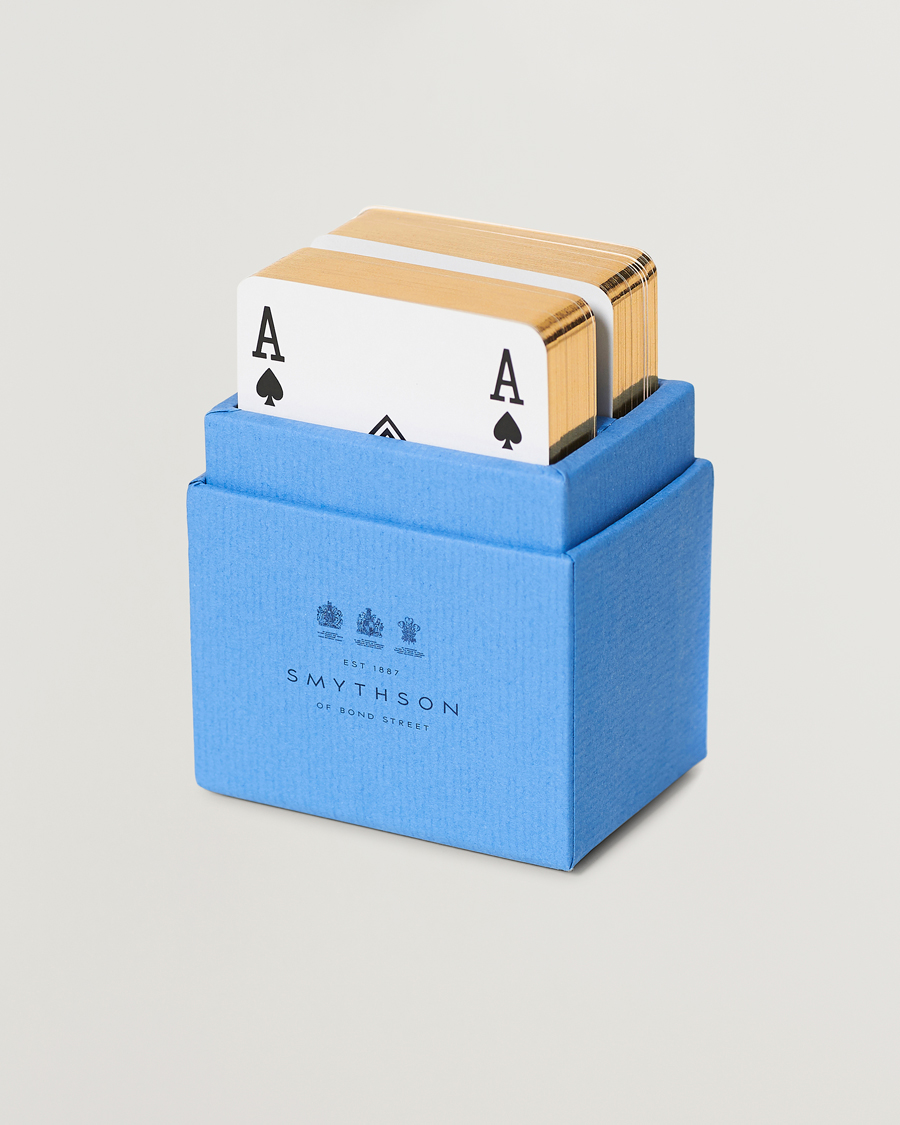 Herren | Smythson Playing Card Nile Blue | Smythson | Playing Card Nile Blue