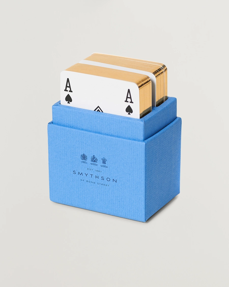 Herren | Für das Zuhause | Smythson | SmythsonPlaying CardNile Blue