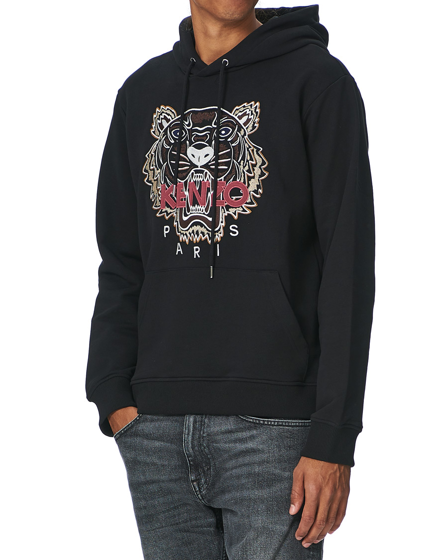 Herren | Pullover | KENZO | Icon Tiger Hoodie Black