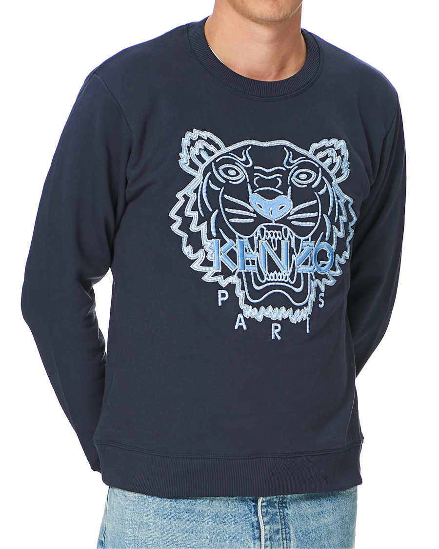 Herren | Pullover | KENZO | Icon Tiger Sweatshirt Navy