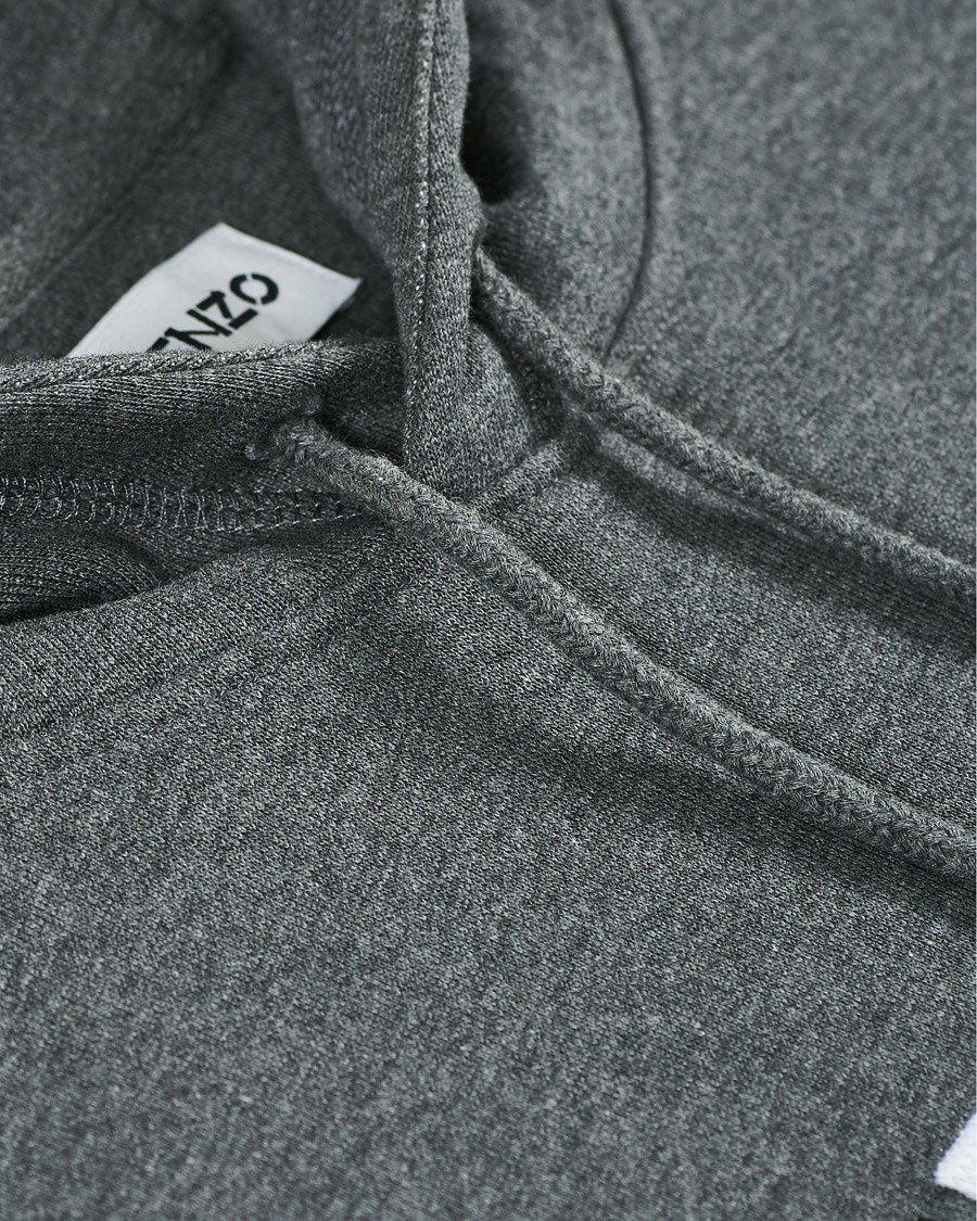 Herren | Pullover | KENZO | Logo Multicolor Oversize Hoodie Grey Heather