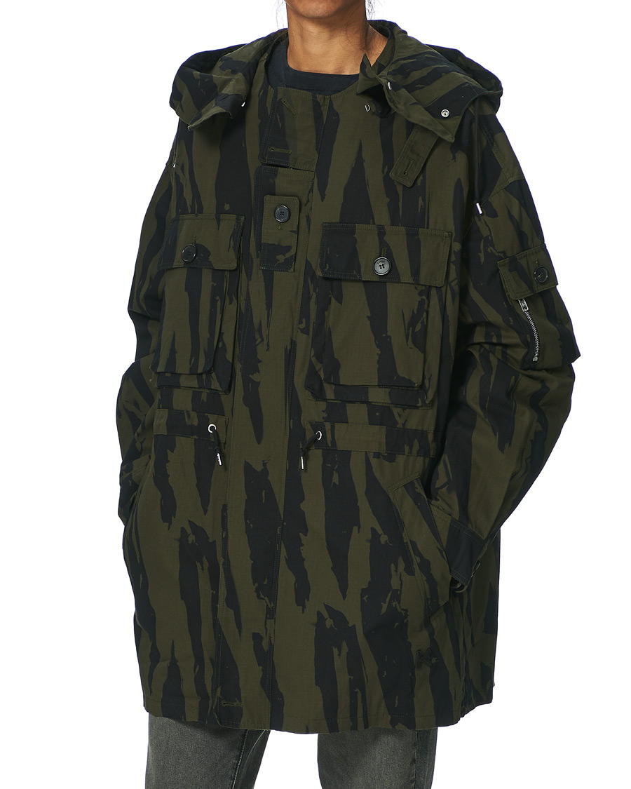 Herren | Jacken | KENZO | Printed Camo Parka Military
