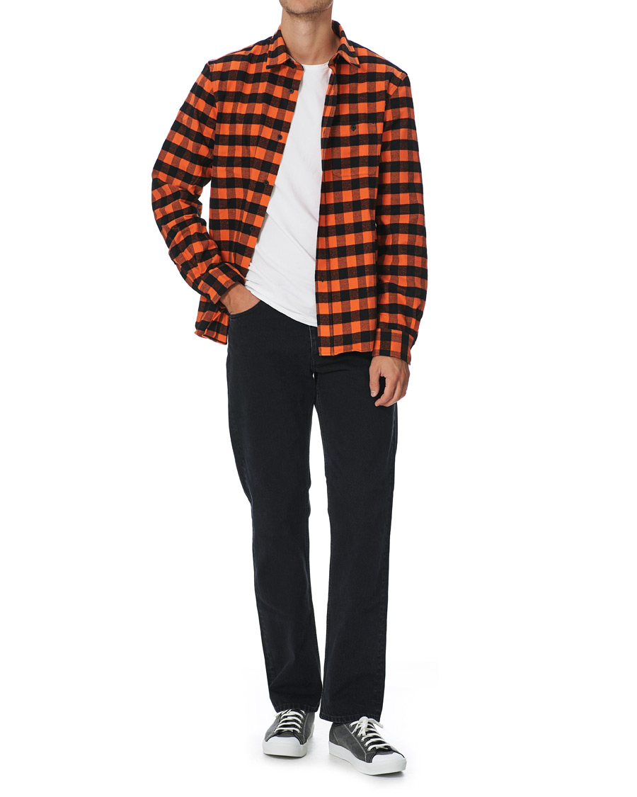 Herren | Hemden | KENZO | Flannel Shirt Orange Check